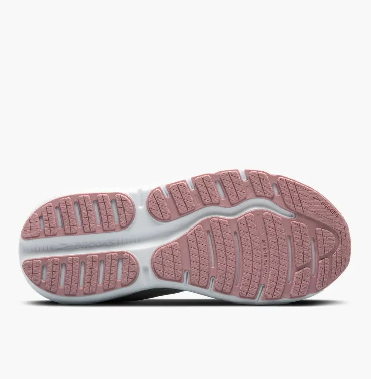 Brooks Women's Ghost Max 2 Sneaker Coconut Milk/Gray/Zephyr