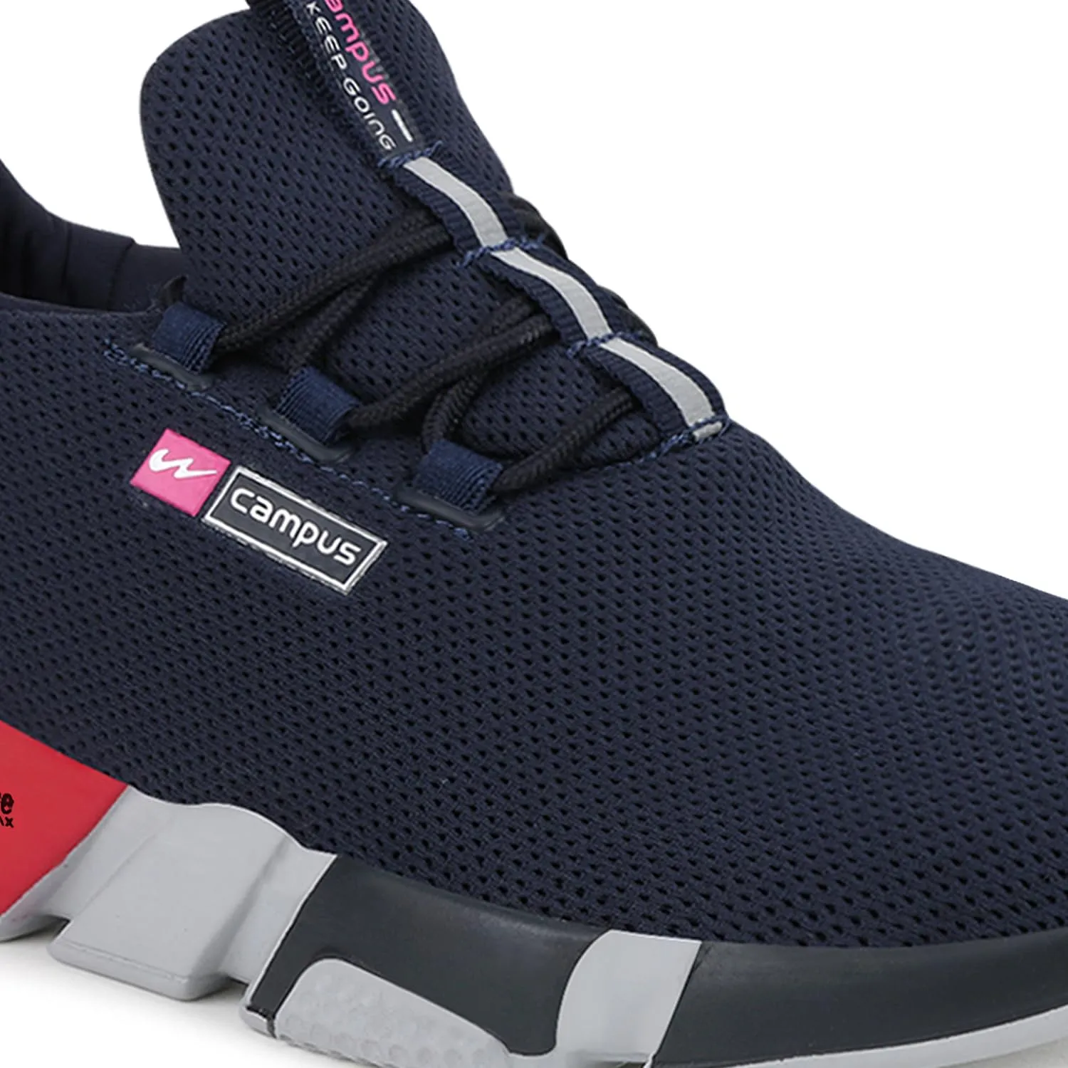 Campus Women's Alexa Navy/Pink Running Shoes - 8UK 5G-663