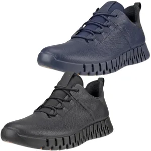 ECCO Mens Gruuv GORE-TEX Leather Walking Shoes