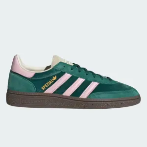 Handball Spezial Shoes (Collegiate Green   Clear Pink   Cream White)