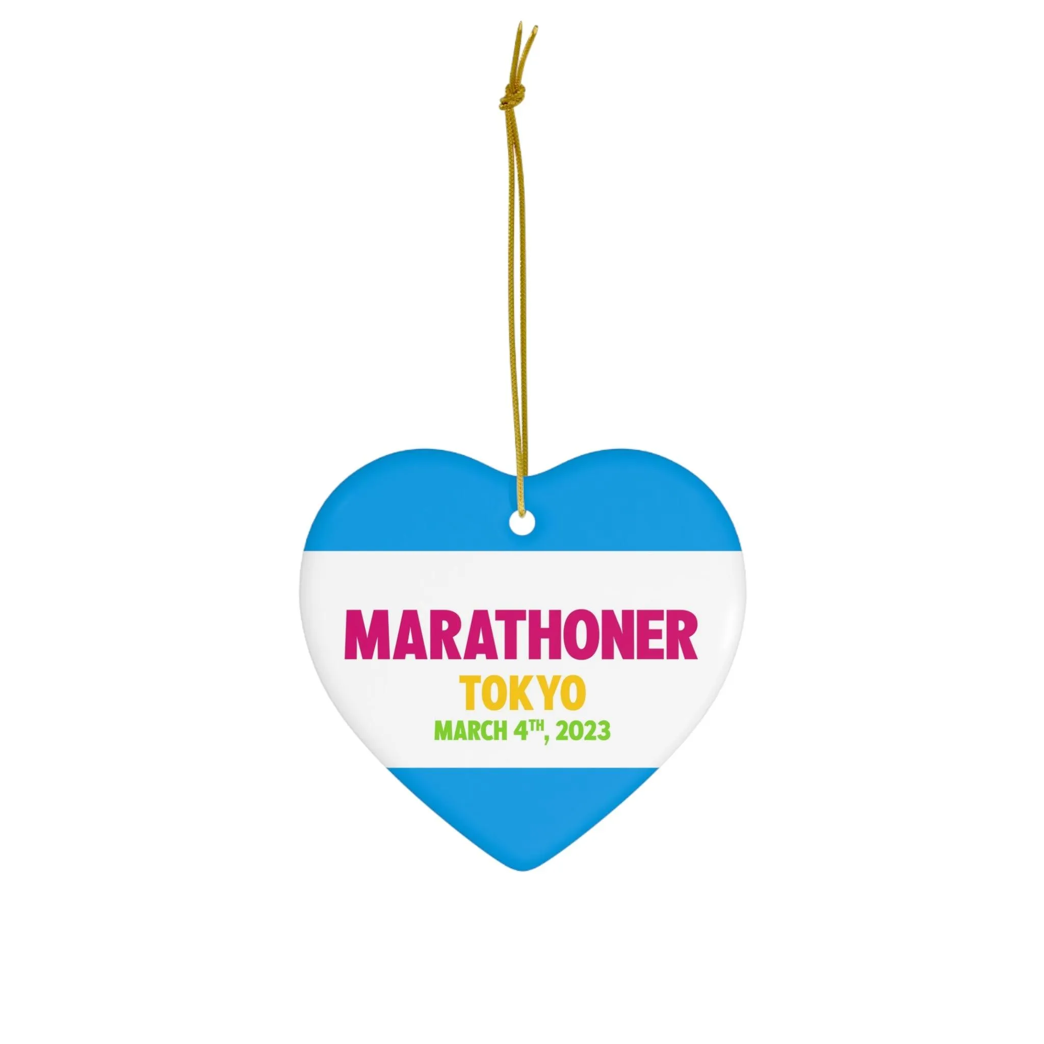 Marathoner Ornament - Tokyo