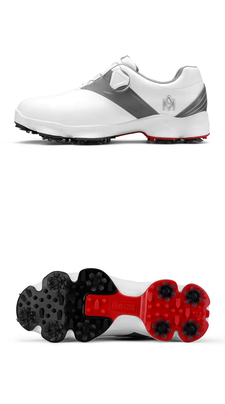 MOEYES M22XZ03 comfortable golf shoes waterproof leather golf shoes for training