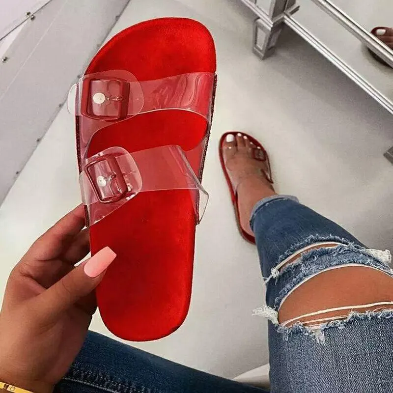 New Crystal Shoes Slippers Beach Shoes