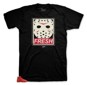 Retro 12 Gym Red Fresh to Death Shirt