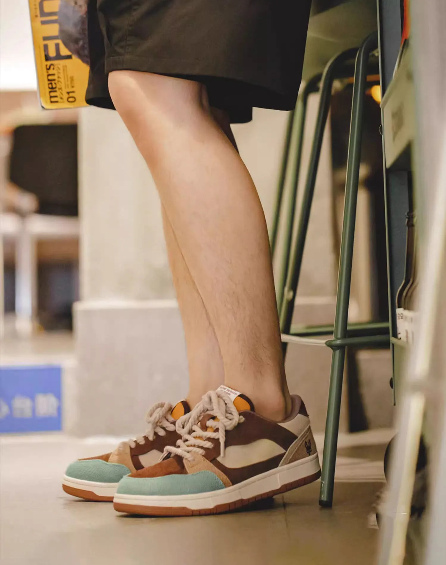 Retro Linen Embroidery Breathable Sports Men's Casual Shoes
